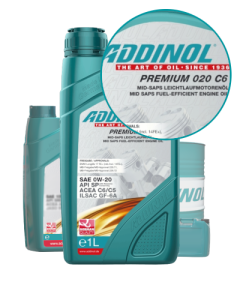 Addinol Motoröl 0w20 Premium 020 C6